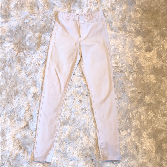 Bullhead Uber High rise white skinny jeans - Picture 1 of 2